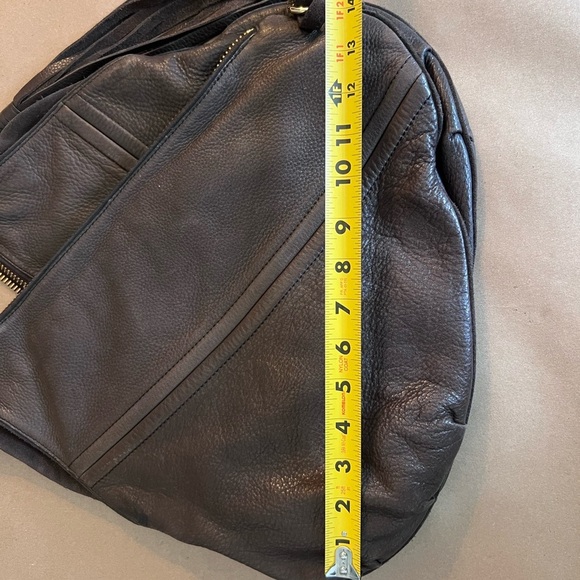 Botkier Chrystie Brown Genuine Leather Double Compartment Pockets Hobo Bag - Picture 12 of 12